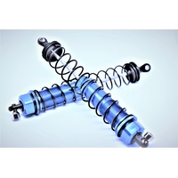 Rear Shock Set Alloy Octane Blue