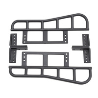 RPM Rock Sliders - Black - SCX10
