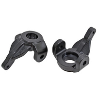 RPM Front Steering Knuckles - Black - SCX10