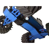 RPM Front/Rear Skid/Wear Plate - Blue - T-Maxx, E-Maxx