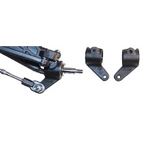 RPM Front Bearing Carriers - Black - Slash, Rustler, Stampede