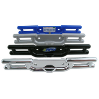 RPM Tubular Rear Bumper - Dyeable Silver - Revo, E-Revo