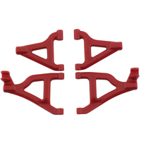 RPM Front A-Arms - Red - 1/16 E-Revo