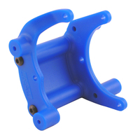 RPM Rear Bumper/Wheelie Bar Mount - Blue - Slash, Rustler, Stamp