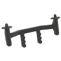 RPM Adjustable Rear Body Mounts - Black - Slash, Stampede