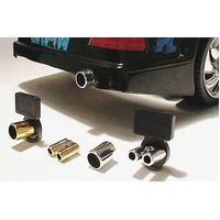 RPM Mock Exhaust Pipe - Gold - Slim Twinz
