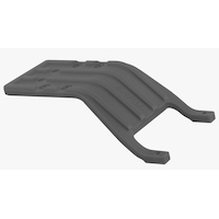 RPM Rear Skid Plate - Gray - Slash