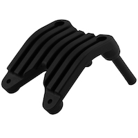 RPM Rear Skid Plate - Black - Baja 5B, Baja 5T