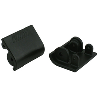 RPM Front Shock Skid Plates for RPM A-Arms - Black - Baja 5B, Ba