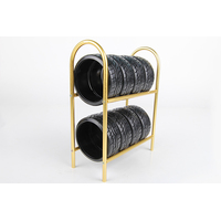 Speedline NZO Aluminium Tyre Rack - Gold