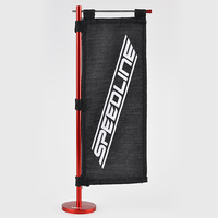 Speedline Flag and Banner Red