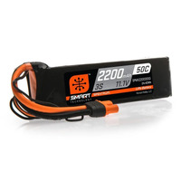 SPMX2200S50 | Spektrum 2200mah 3S 11.1v 50C Smart LiPo Battery with IC3 Connector