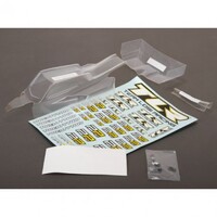 TLR Body & Wing Set, Clear, 22 3.0