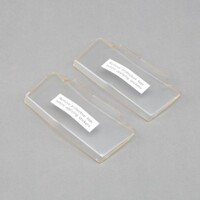 TLR Rear Spoiler, Clear (2) 22T 3.0
