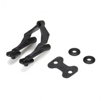 TLR Rear Wing Stay & Washers 22-4 2.0