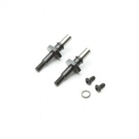 TLR Front Axle Set, 12mm Hex, 22T 3.0