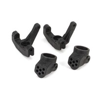 TLR Front Spindle & Rear Hub Set