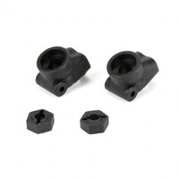 TLR Rear Hub Carrier, w/ 22 Standard Hex (2)