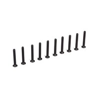 TLR Flathead Screws, M3x25mm (10)