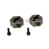 TLR Rear Hex, +1.5mm Width, Aluminium