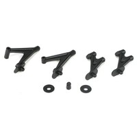 TLR Wing Stay Set, Rear/Mid Motor