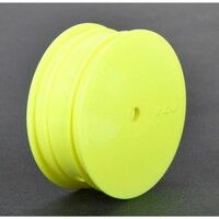 TLR Front Wheel, 12mm Hex, Yellow (2)