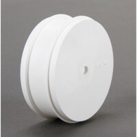 TLR Front Wheel 61mm, 12mm Hex, White (2)