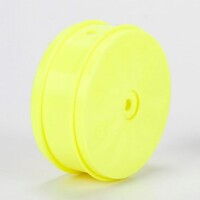 TLR Front Wheel 61mm, 12mm Hex, Yellow (2) 22-4