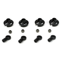 TLR Shock End Set w/ Spring Cups, 12mm Shock
