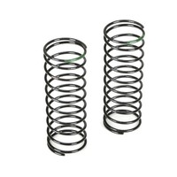 TLR Shock Spring, Front, 3.5 Rate, Green