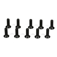 TLR Flathead Screws, M3x10mm (10)