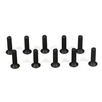 TLR Flathead Screws, M3x12mm (10)