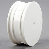 TLR Front Wheel, White (2)