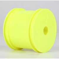 TLR Wheel Front & Rear Yellow 22T