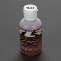 TLR Silicone Shock Oil, 40wt, 4oz