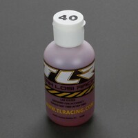 TLR Silicone Shock Oil, 40wt, 4oz