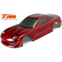 Body - 1/10 Touring / Drift - 190mm - Painted - no holes - RX7 Dark Red