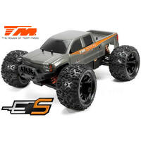 E5 1/10th B/Less Monster Truck Silver