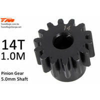 Pinoion gear M1 for 5mm shaft 14T