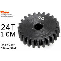 Pinoion gear M1 for 5mm shaft 24T