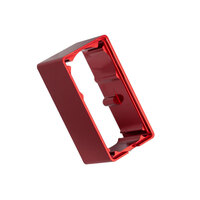 TRAXXAS  Servo case, aluminum (red-anodized) (middle) (for 2255 servo)