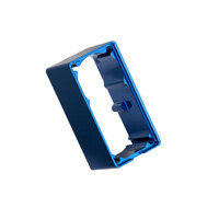 TRAXXAS  Servo case, aluminum (blue-anodized) (middle) (for 2250 servo)