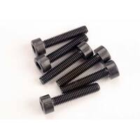 Traxxas Head Screws, 3x15mm Cap-Head Machine (Hex Drive) (6)