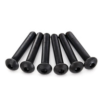 Traxxas Screws, 4x22mm Button-Head Machine (Hex Drive) (6)