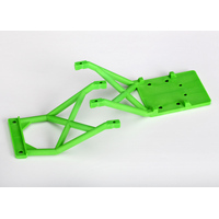Traxxas Skid Plates, Front & Rear (Green)