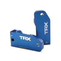 Traxxas Caster Blocks, 30-Degree, Blue-Anodized 6061-T6 Alumini