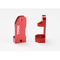 Traxxas Caster Blocks, 30-Degree, Red-Anodized 6061-T6 Aluminiu