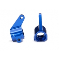Traxxas Blue-Anodized Aluminium Steering Blocks