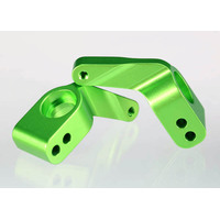 Traxxas Aluminium Stub Axle Carriers, Green-Anodized