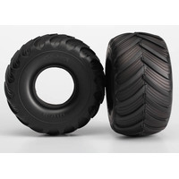 Traxxas Tires, Terra Groove (Dual Profile 5.3"x2.7"-2.0") (2)